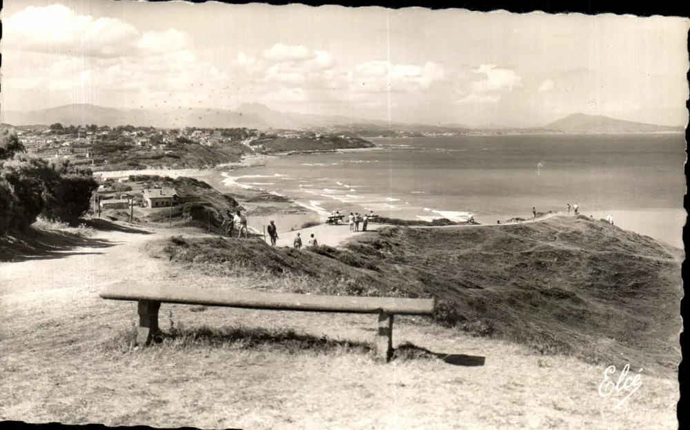 Guethary (Basses-Pyrénées) — Allgemeiner Blick von der Madeleine — L. Chatagneau, Bordeaux - Vorderseite