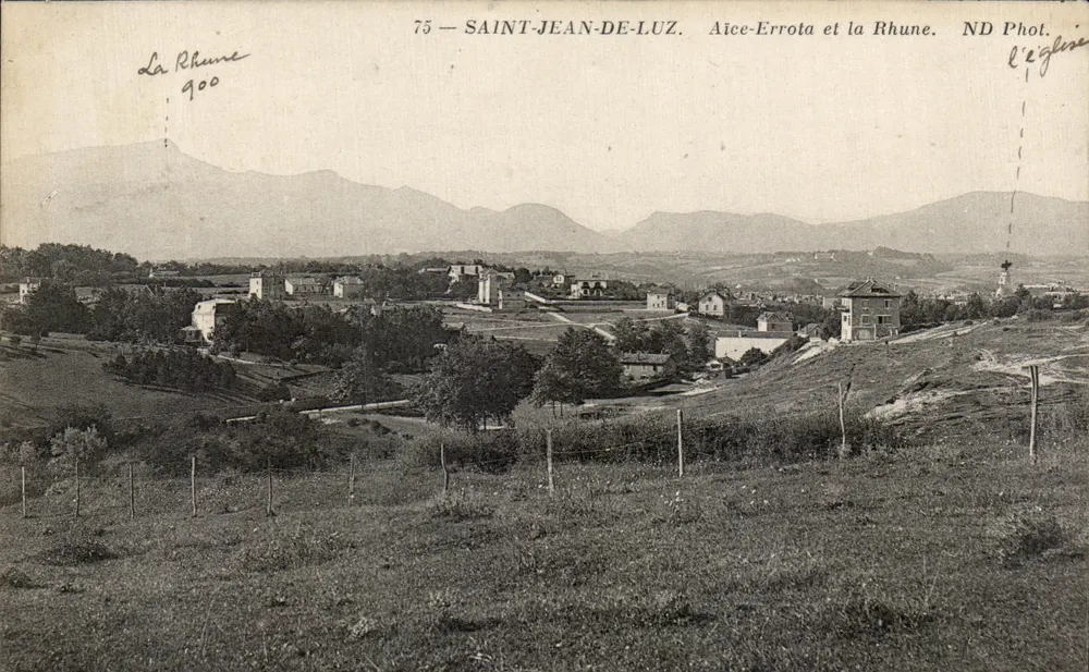 Saint-Jean-de-Luz — Aice-Errota und die Rhune — ND Phot. - Vorderseite