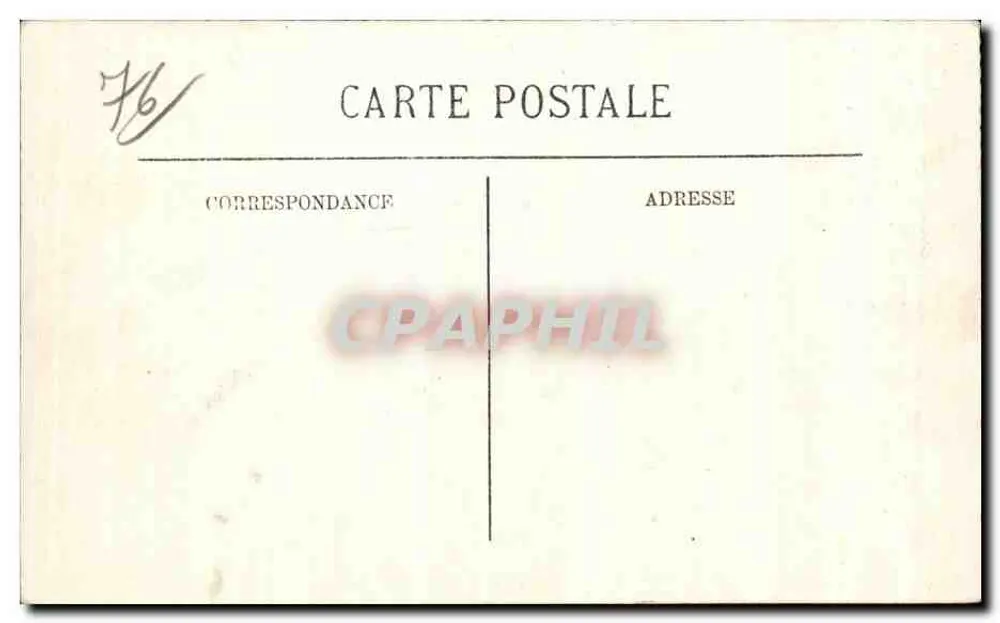 Dieppe — Les Tourelles und die Rue Aguado — LL. n°24 - Rückseite
