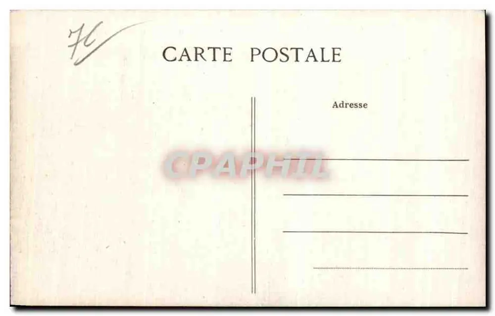 Fécamp — Vista Geral da Praia — LE LITTORAL (Seine-Inférieure) F. L. - Verso
