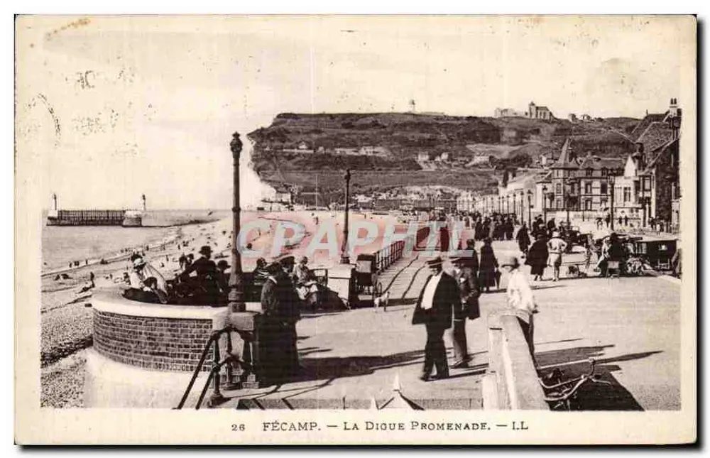 Fécamp — A Digue Promenade — I.L. - Frente