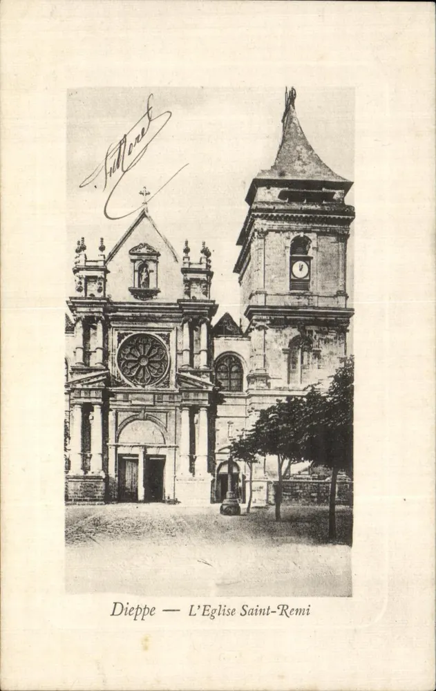 Dieppe — La Chiesa di San Remi — TuttMorel - Recto
