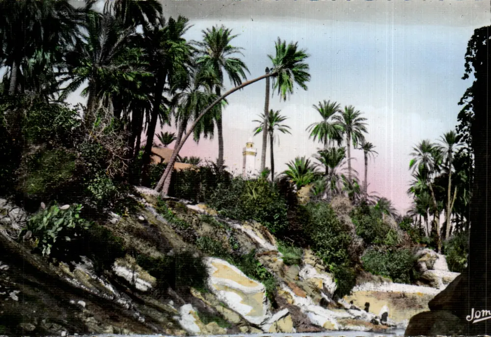 Bou-Saada - 'Cité du Bonheur' — Die Gärten — Edition Jomone, Alger - Vorderseite