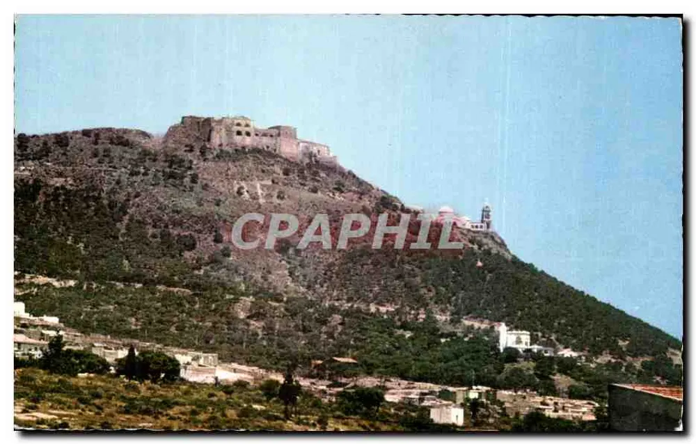 Oran (Algerien) — Der Fort Santa-Cruz und die Basilika — Verlag Gullioux Naturelles - Vorderseite