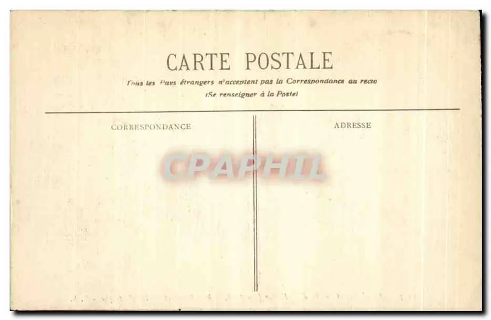 Argel - Caminho de El-Kettar — No fundo, Bab-el-Oued e N.-D. da África — E. S. n°1317 - Verso