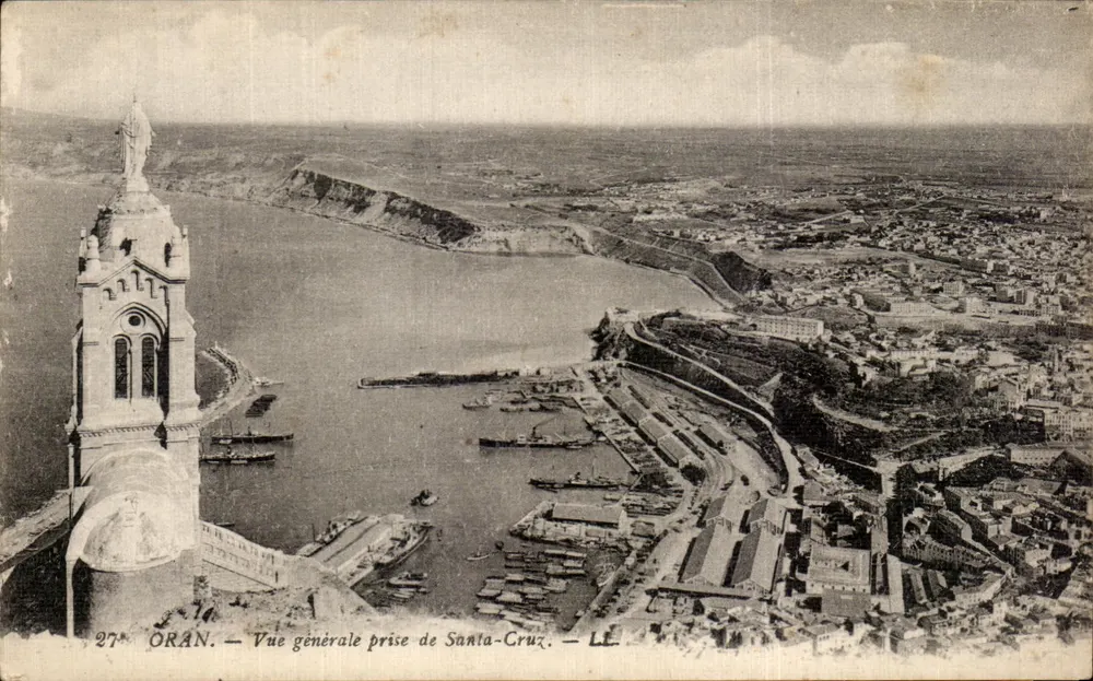 Oran — Allgemeiner Blick von Santa-Cruz — LL - Vorderseite