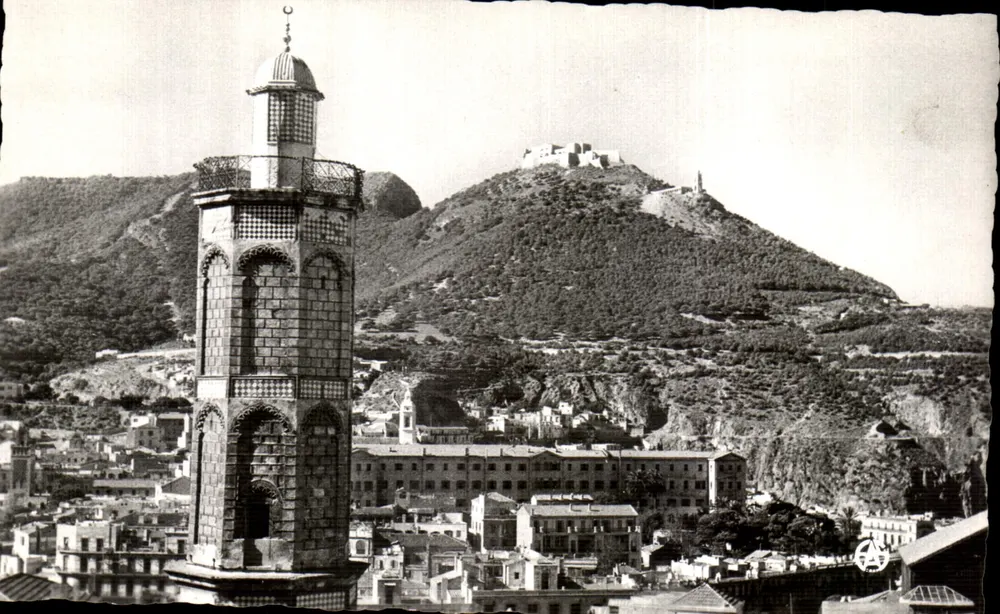 Oran — Der Minaret und das alte Oran — Éditions Alexandre Sirecky - Vorderseite