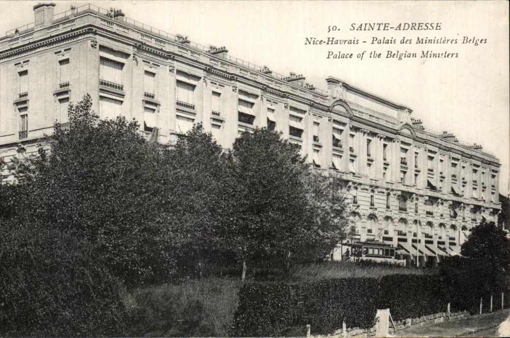 Sainte-Adresse — Palast der belgischen Minister — unbekannter Verlag, Nr. 50 - Vorderseite