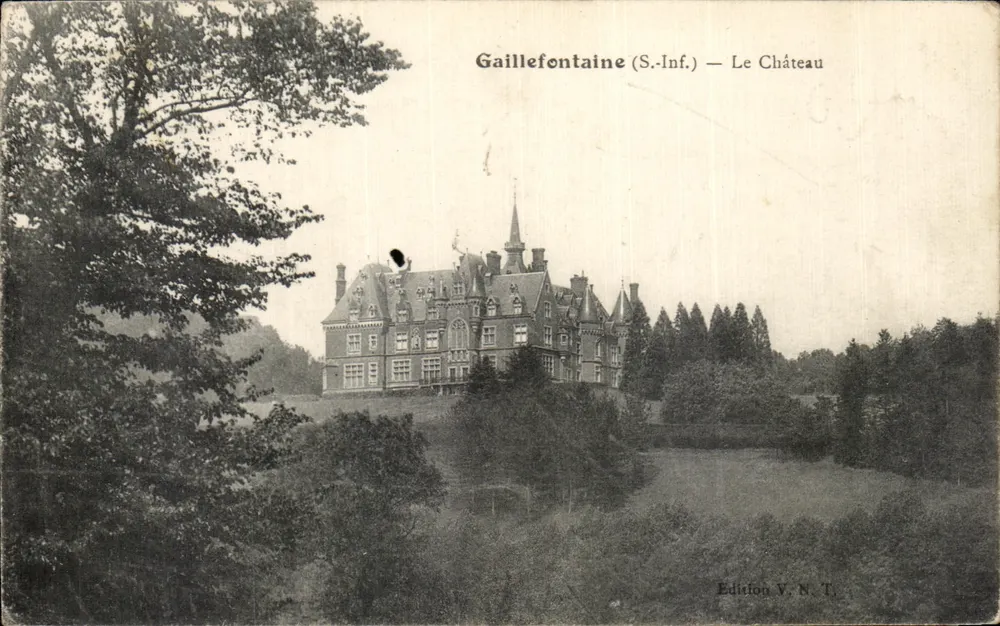Gaillefontaine (S.-Inf.) — O Castelo — Edição V. N. T. - Frente