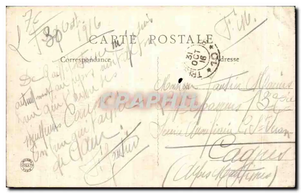 Gaillefontaine (S.-Inf.) — O Castelo — Edição V. N. T. - Verso