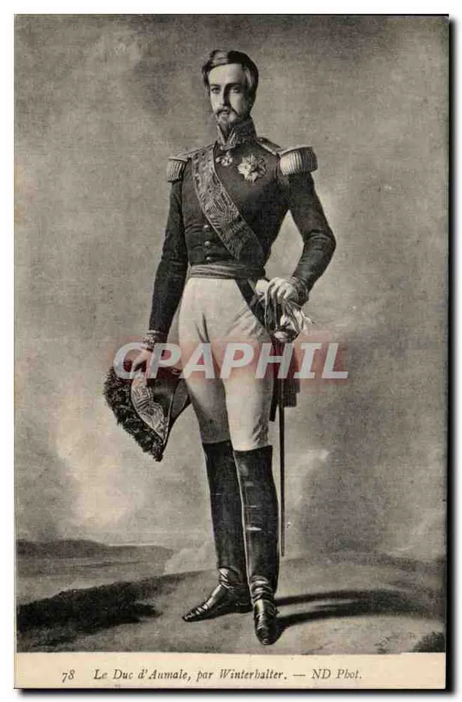 Il Duca d'Aumale — di Winterhalter — ND Pbot. - Recto