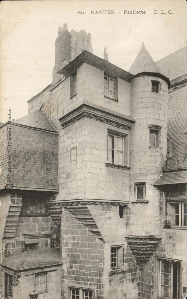 NANTES — Psallette — C.L.C. — Coleção F. Clapeau - Frente