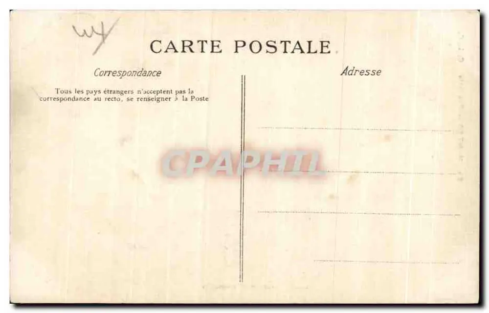 NANTES — Psallette — C.L.C. — Coleção F. Clapeau - Verso
