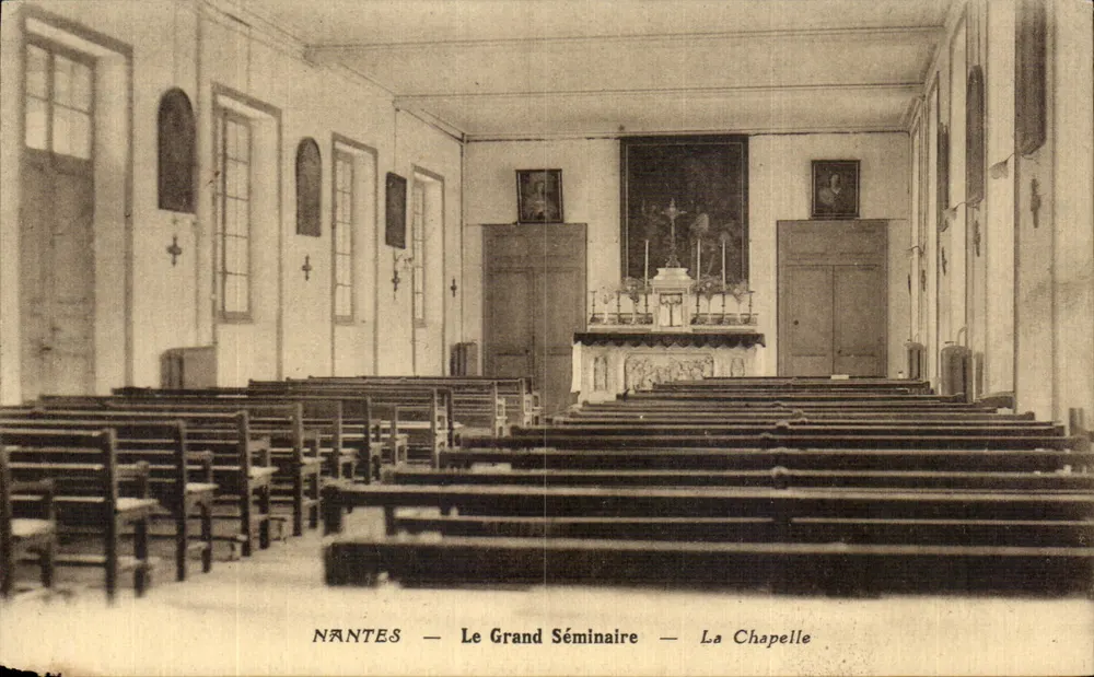 NANTES — Das Grand Séminaire — Die Kapelle - Vorderseite