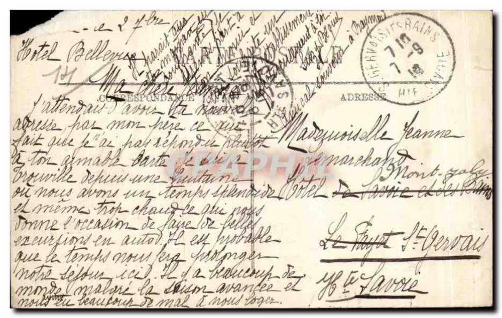 Trouville — La Plage et les Villas — Édition LL. n° 139 - Rückseite