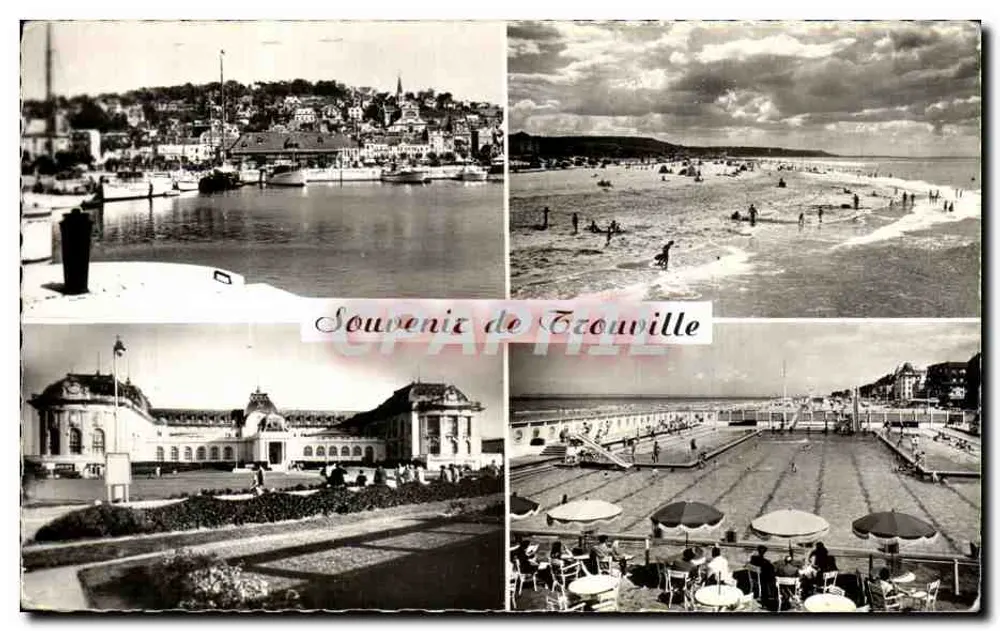 Trouville — Vue Générale — Le Casino — La Plage — Éditions Tigny - Voorkant