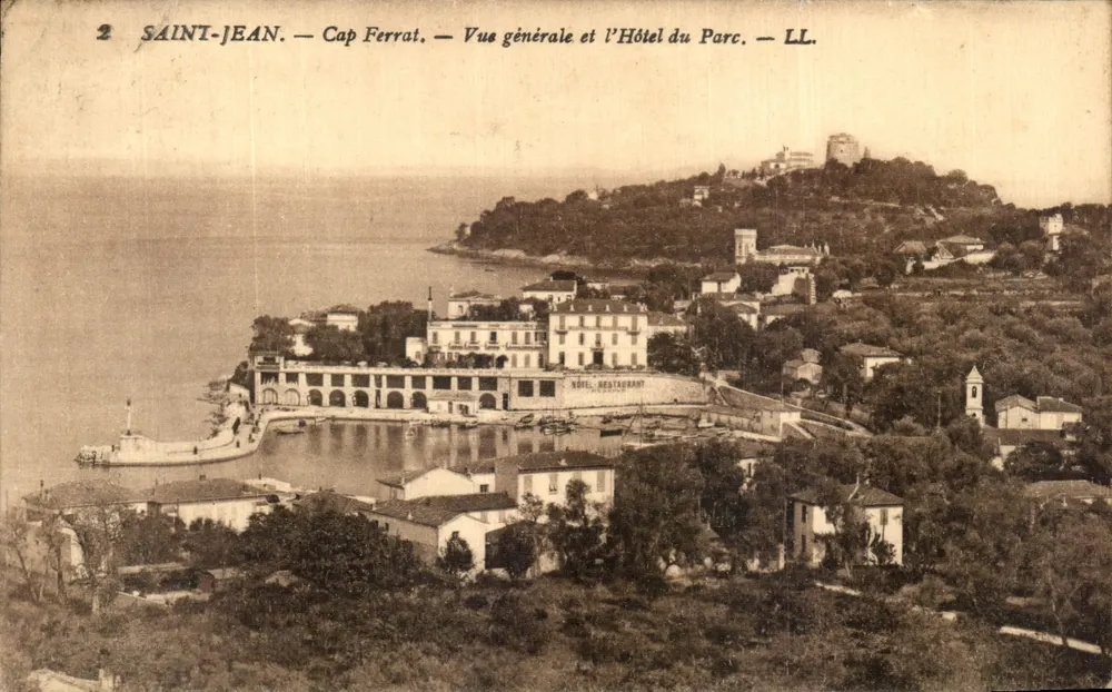 Saint-Jean - Cap Ferrat - Allgemeine Ansicht und das Hotel du Parc - LL. - Vorderseite