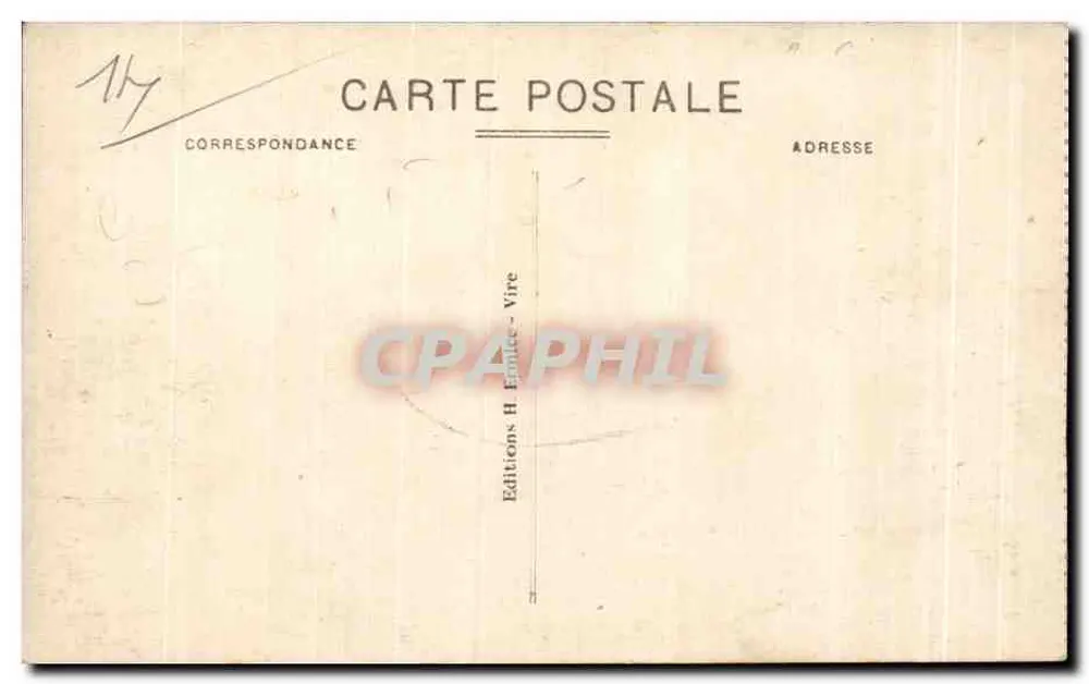 Vire - A Vire nos Vaux — Henri Ermice, n°16 - Verso