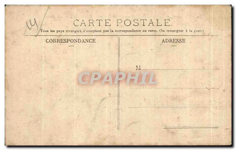 Trouville — Passage du Bac nach Deauville bei Ebbe — Nr. 641 - Rückseite