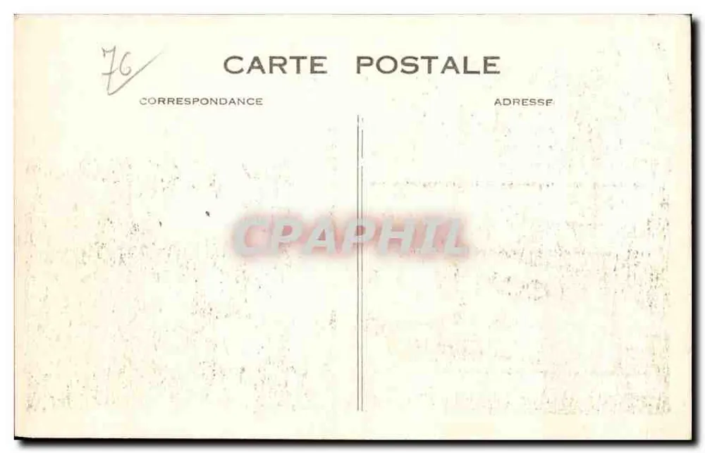 Le Havre — Boulevard Clemenceau und Hotel Frascati — C. M., Le Havre - Rückseite