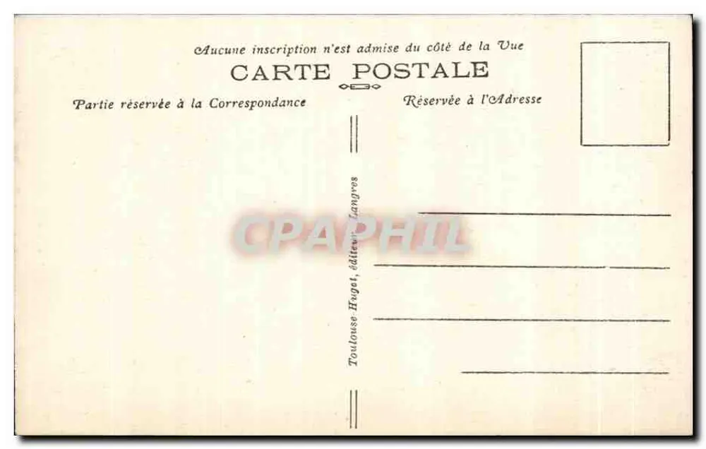 Arredores de Langres - SAINT-CIERGUES — A Barragem - Verso