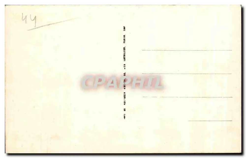 Le Croisic — Nossa Senhora da Piedade — LL. — Editor: L. L. (n° 80) - Verso
