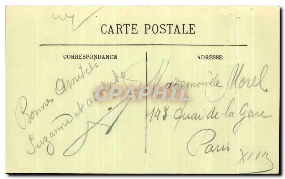 Le Croisic — Rochas perto da Ponta — LL - Verso