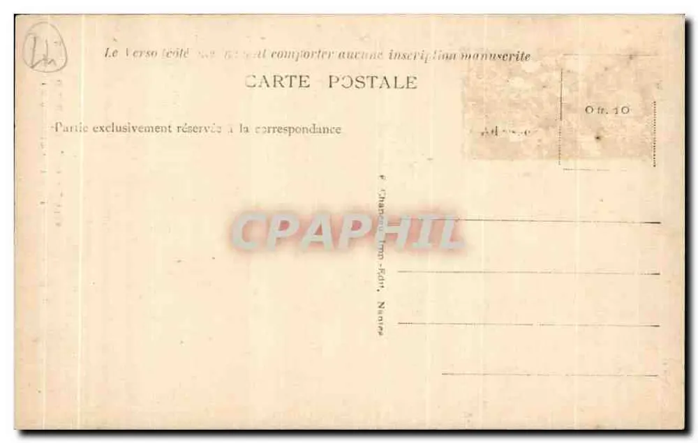 Le Croisic (Loire-Inf.) — Auf der Grande Côte, die Aiguilles — 7. tausend — n° 151 - Rückseite