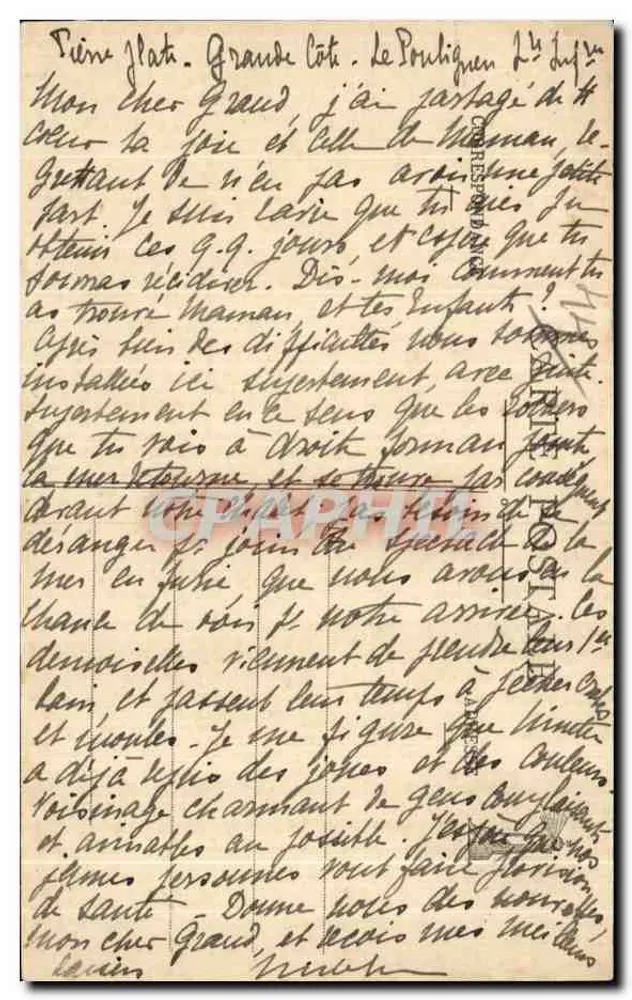 Le Pouliguen (L.-I.) - Die Rochereau-Turm — Sammlung O. Fommet - 200 - Rückseite
