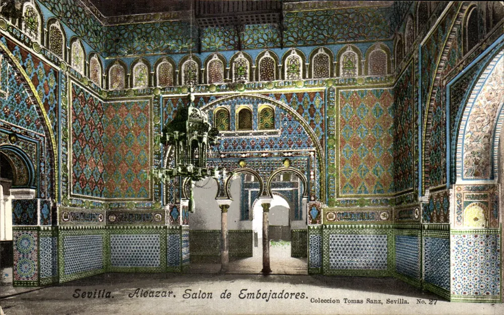 Aloázar. Ambassadoren-Saal — Sammlung Tomas Sanz, Sevilla. Nr. 27 - Vorderseite