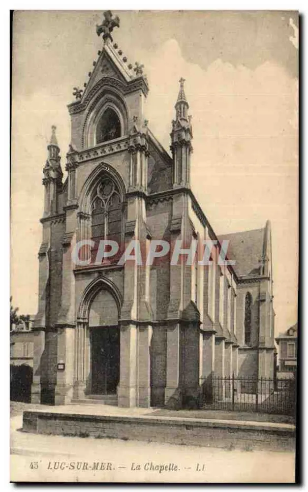 Luc-sur-Mer — La Chapelle — éditeur L. I. (n° 43) - Frente