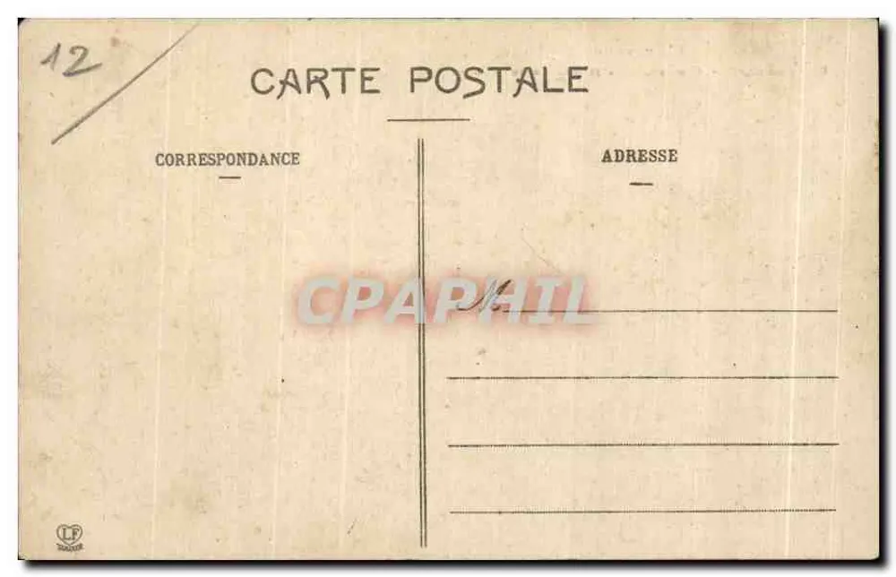 Cransac - Gipfel des Montet Berges — L'Aveyron — Phototype Laboucous Frères Toulouse - Rückseite