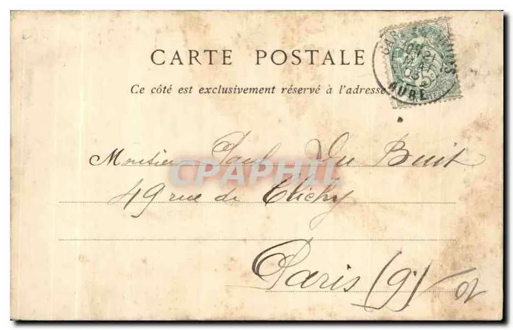 Troyes — A Torre Saint-Pierre — Coleções ND Phot, n°14 - Verso