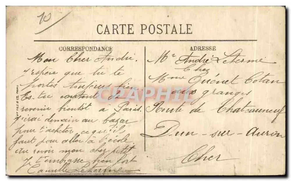 Yves — Le Musée — LL. — Éditeur LL. — N° 68 - Verso