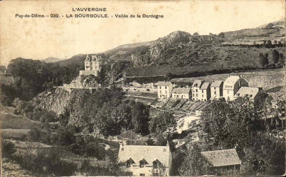 La Bourboule — Tal der Dordogne — Auvergne — Puy-de-Dôme — Nr. 232 - Vorderseite