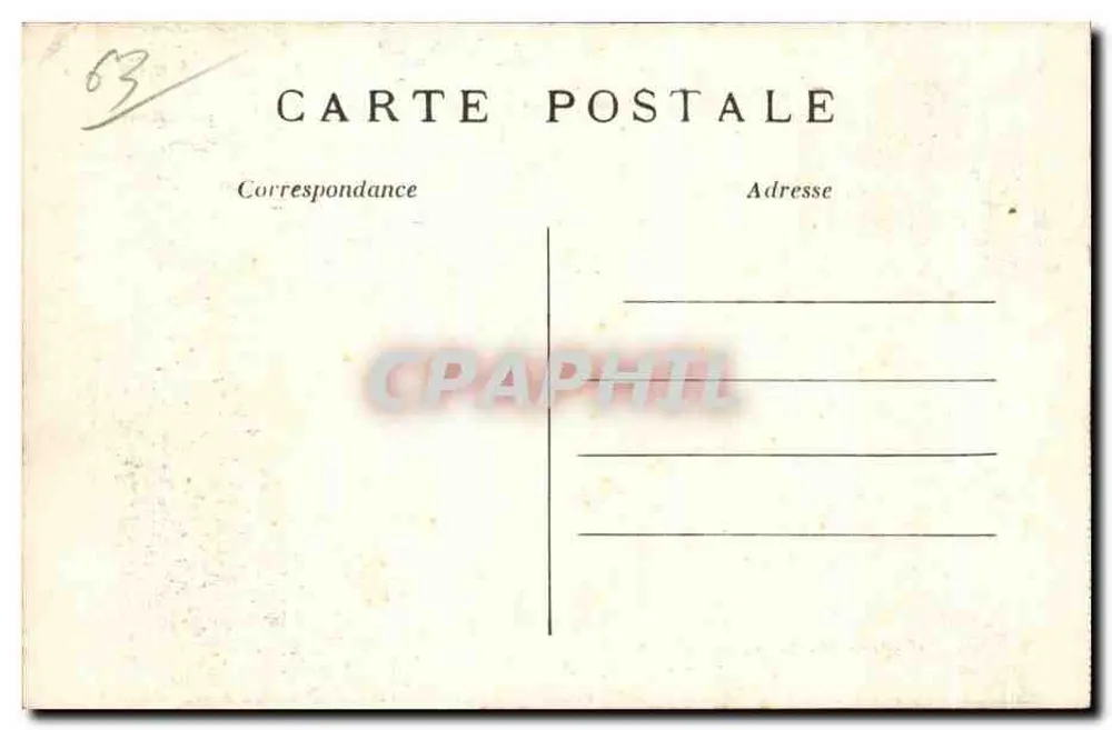 Clermont-Ferrand — O Museu — L'Étrondelle, Paris - Verso