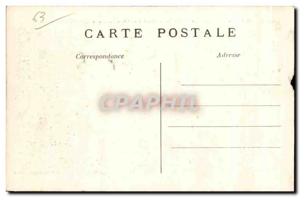 Royat-les-Bains (P.-de-D.) — Ansicht des Parks und der neuen Hotels — Hironnelle, Paris - Rückseite