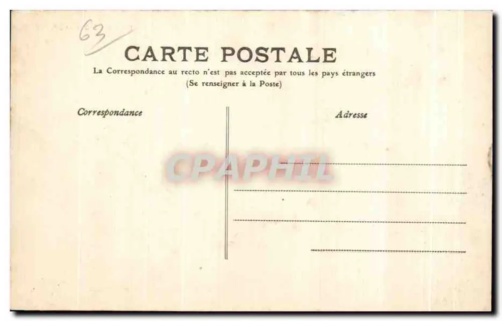 Bourrée d'Auvergne — Apresentação das Damas — M.T. I.L. n°304 - Verso