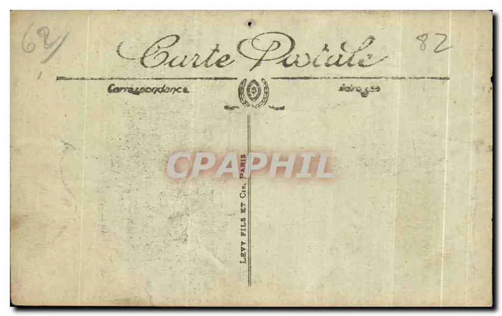 Calais — Les Sous-Marins au Port — LL. — Éditeur LL. — N° 189 - Rückseite