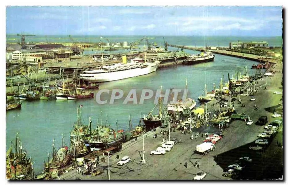 Boulogne-sur-Mer — Allgemeiner Blick auf den Hafen — Editions Gaby, Nantes - Vorderseite