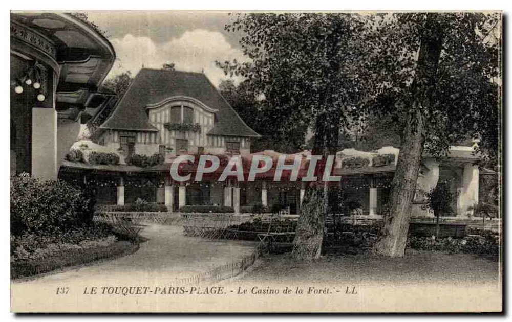Le Touquet-Paris-Plage — Das Waldkasino — LL, Nr. 137 - Vorderseite