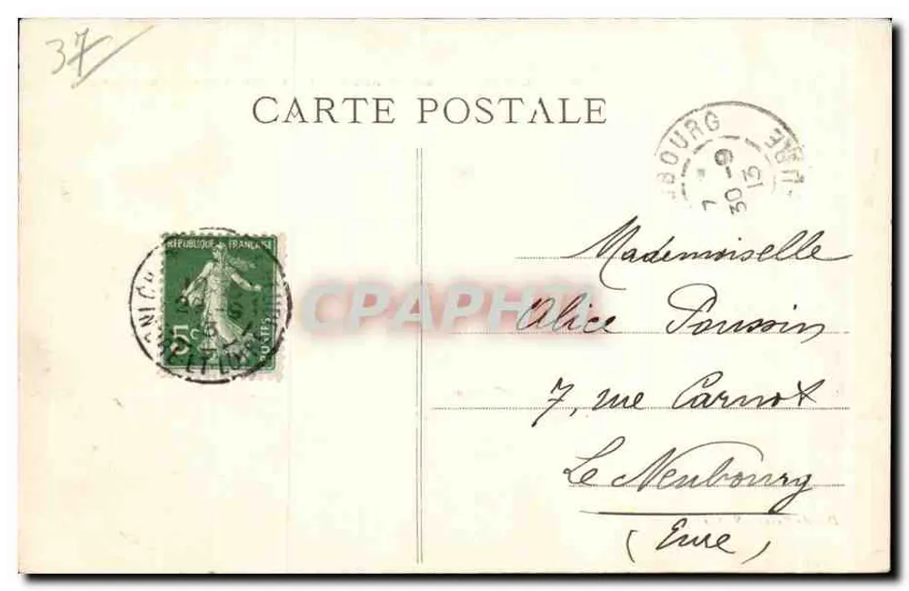 Champigny-sur-Veude (I.-et-L.) — Le Château — Vue générale — D.B. - Verso