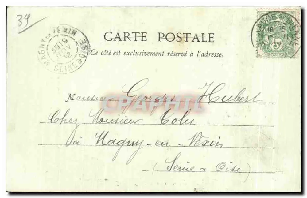 Les Moulins de Montapile — De Saint-Claude à Septmoncel — Tourisme, 1891-1900 - Verso