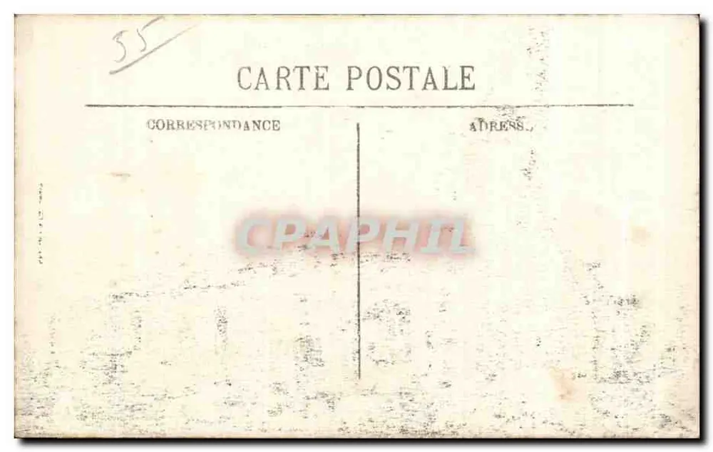 Ruines d'une église à Pintheville — Guerre 1914-1915 — Vues Partic n° 2281, éditée par L.N.V. - Verso