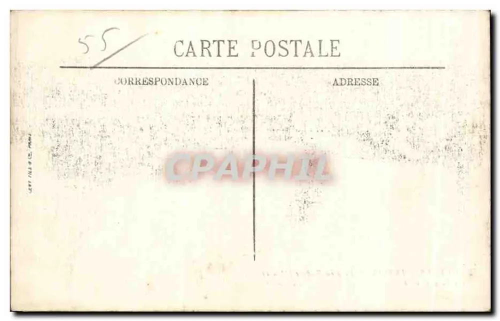 Ville-en-Woivre (Meuse) — Ruinen nach dem Krieg 1914-1915 — Visé Paris n° 2277, L.N.V. - Rückseite