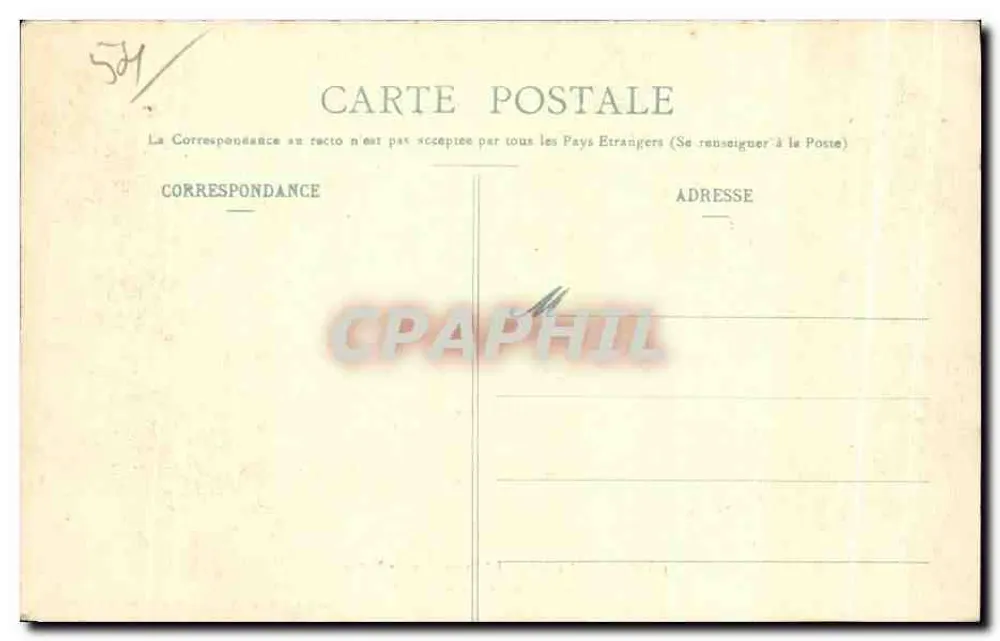 Alsatische Familie auf der Nancy-Ausstellung — Imprimeries Réunies, Nancy — n°3 - Rückseite