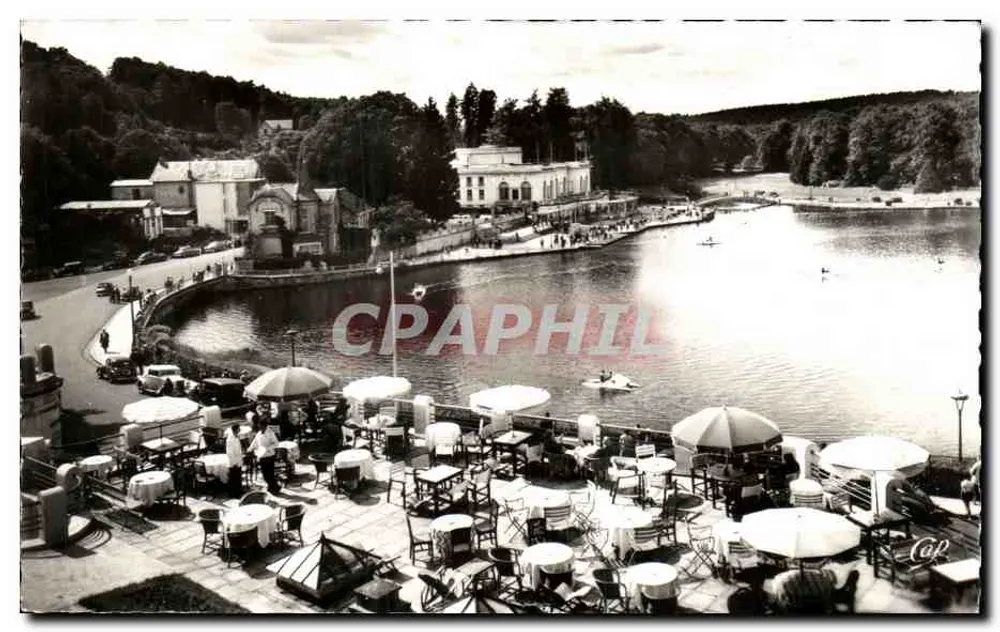 Bagnolles-de-l'Orne — Blick auf den See und das Casino — C.A.P. n°236 - Vorderseite