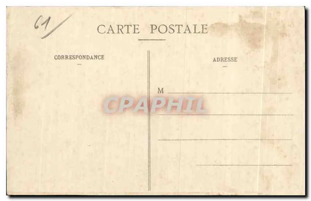 Autheuil (Orne) - De Kerk — Uitgever Ehuard, Tournours, n° 5740 - Achterkant