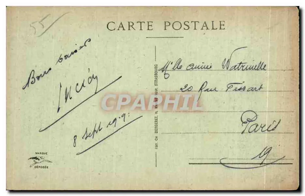 St-Mihiel - Kasernen von Chauvoncourt (Sept. 1918) - Rückseite