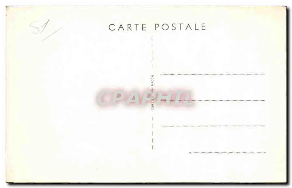Gaillac (Tarn) — Place Thiers und der Griffoul — Coll. Henne - Rückseite